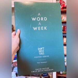 A Word A Week New Testament Poster Set Series 26 12”X18” Double Sided Posters